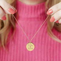 Personalised Children's Name Disc Necklace