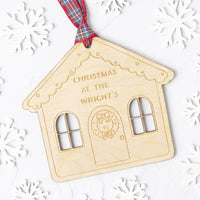 Personalised Family And Home Christmas Decoration