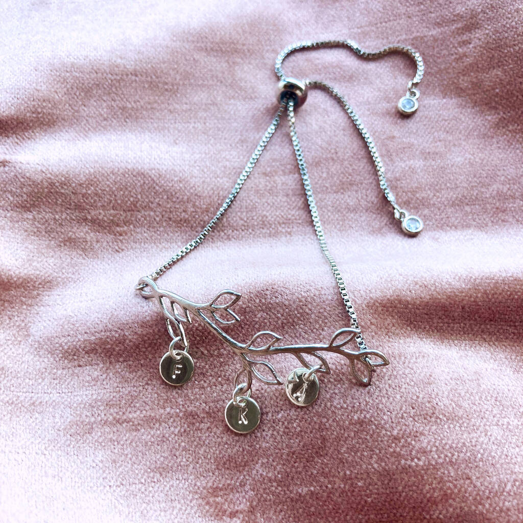 Personalised Family Tree Bracelet