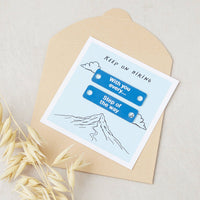 Personalised Hiking Walking Boot Tag