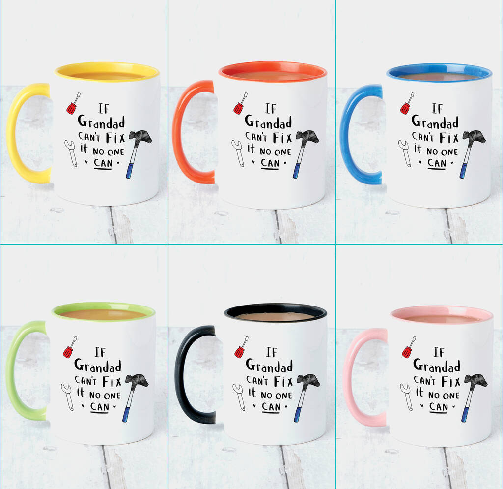 Personalised 'If... Can't Fix It, No One Can!' Mug and Sweet Set