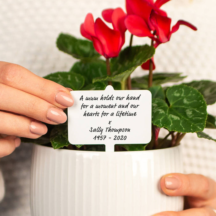 Personalised Message Remembrance Plant Marker