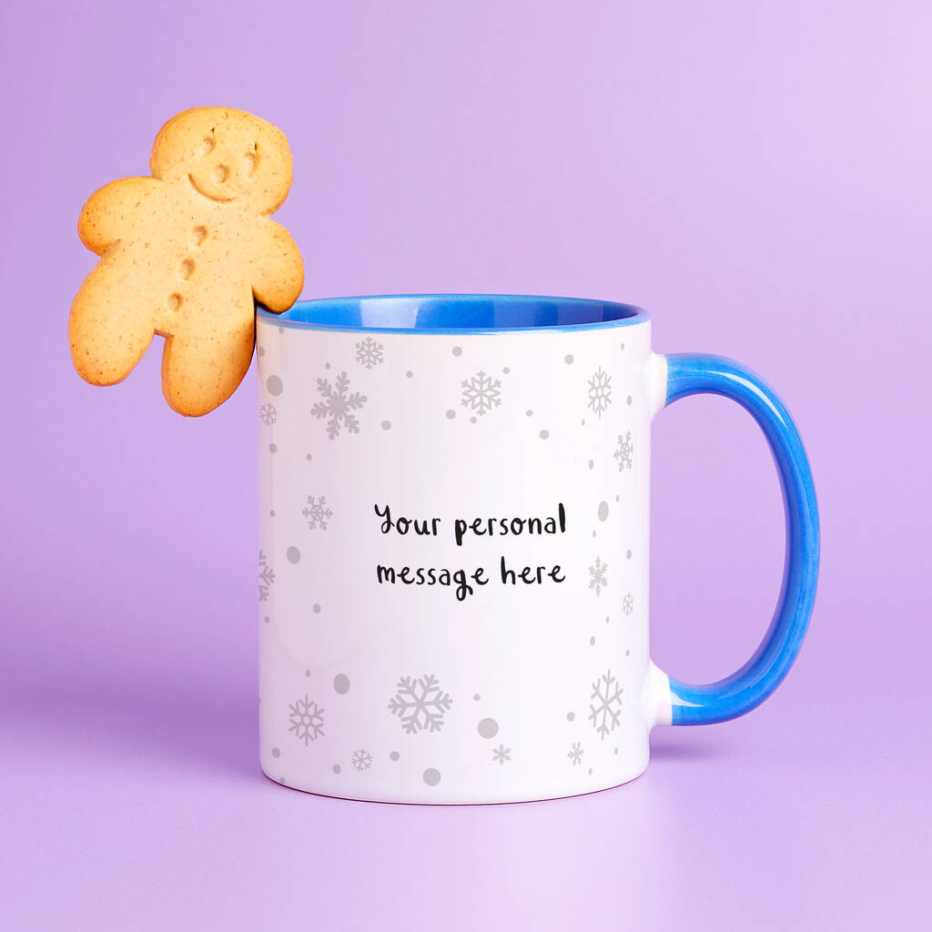Personalised Penguin Winter Mug