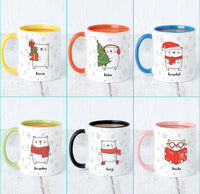 Personalised Polar Bear Winter Mug