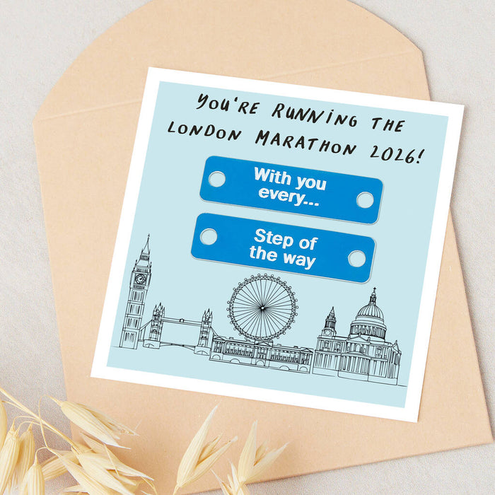 Personalised London Marathon Shoe Tags