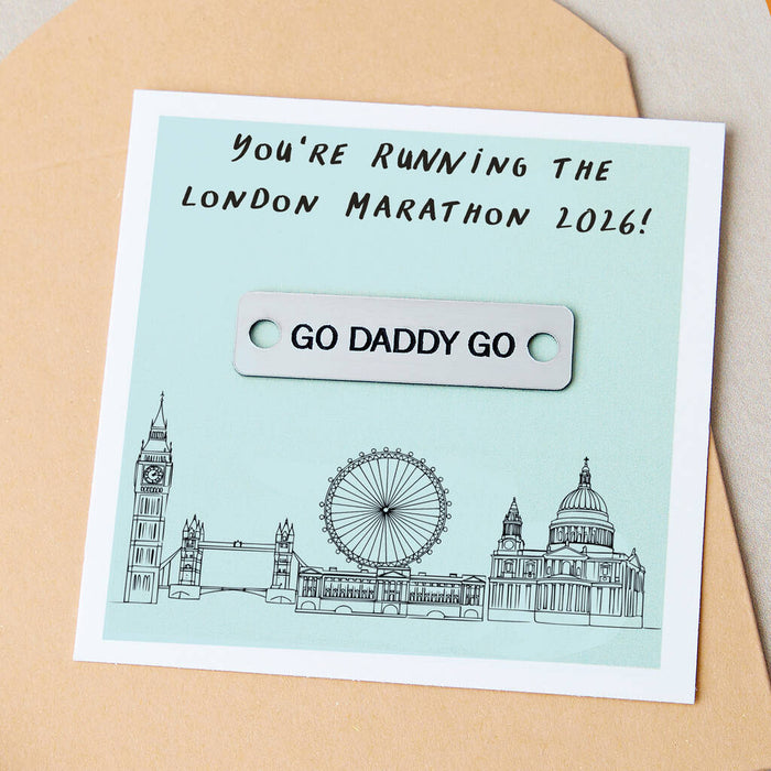 Personalised London Marathon Shoe Tags