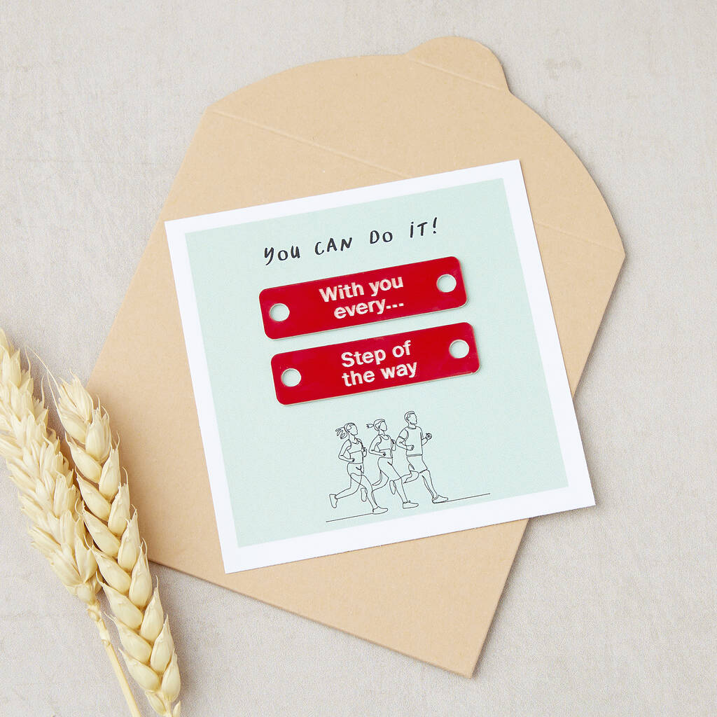 Personalised Running Shoe Tag