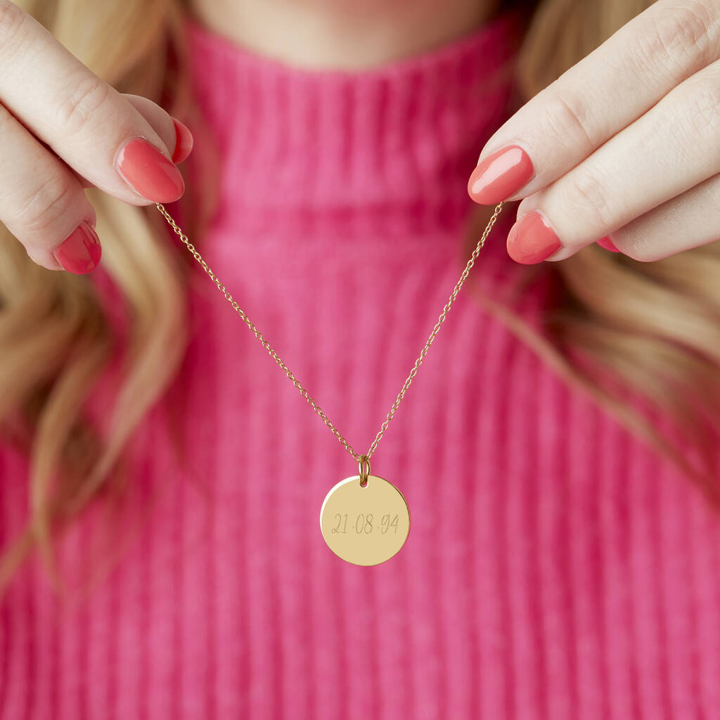 Accessorize Women's Gold Brass Classic Discs Layered Necklace, Size: 40cm |  £9.00 | Buchanan Galleries