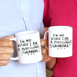 I'm A Professional Grandma / Grandad' Mug Set