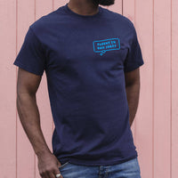 Pixelated Fluent In Dad Jokes Men's Tshirt