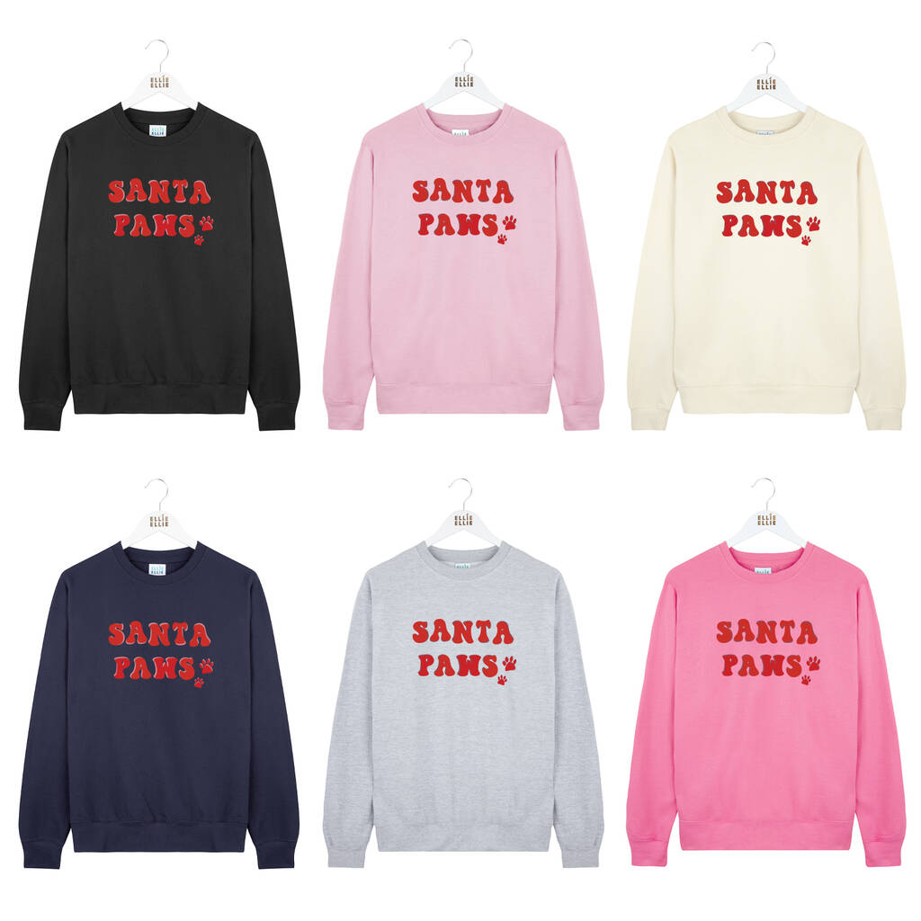 Santa on sale paws jumper