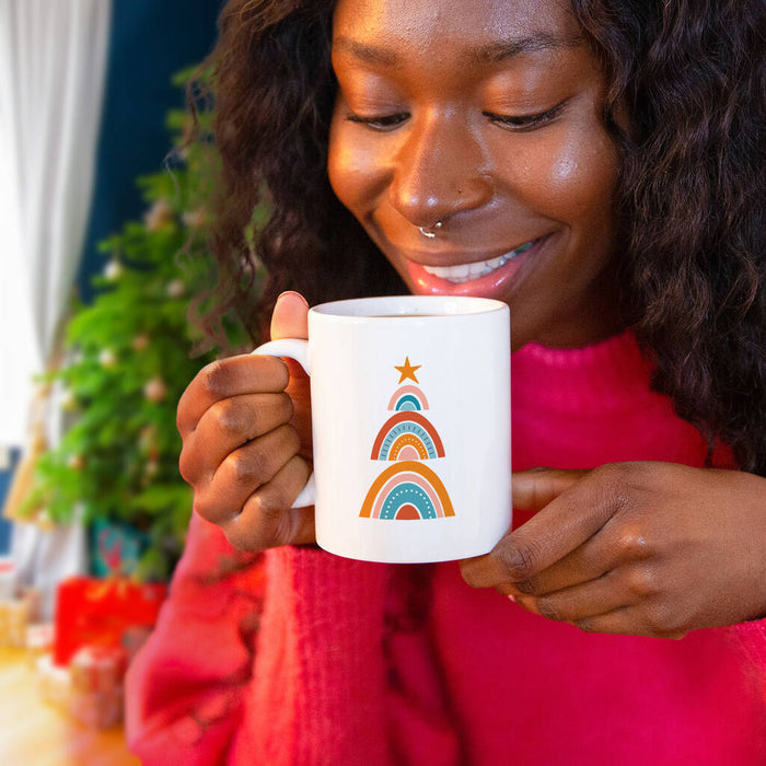 Nordic Tree Christmas Mug