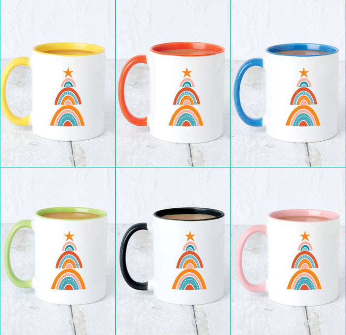 Nordic Tree Christmas Mug