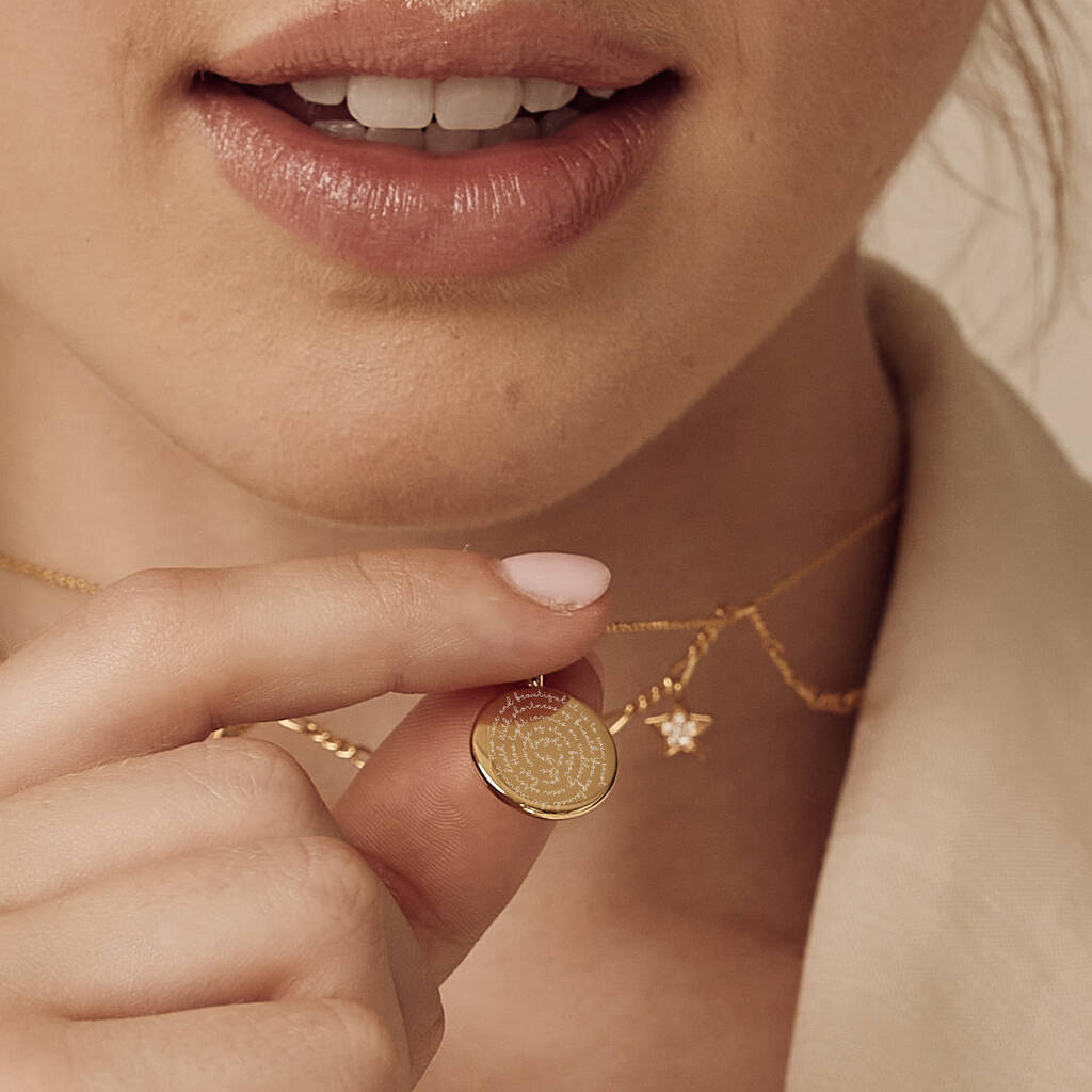 Personalised Secret Message Necklace