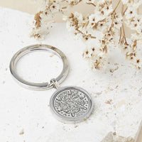 Sixpence 1935 Or 1936 90th Birthday Coin Keyring