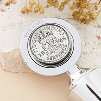 80th Birthday 1946 Sixpence Coin Bottle Stopper