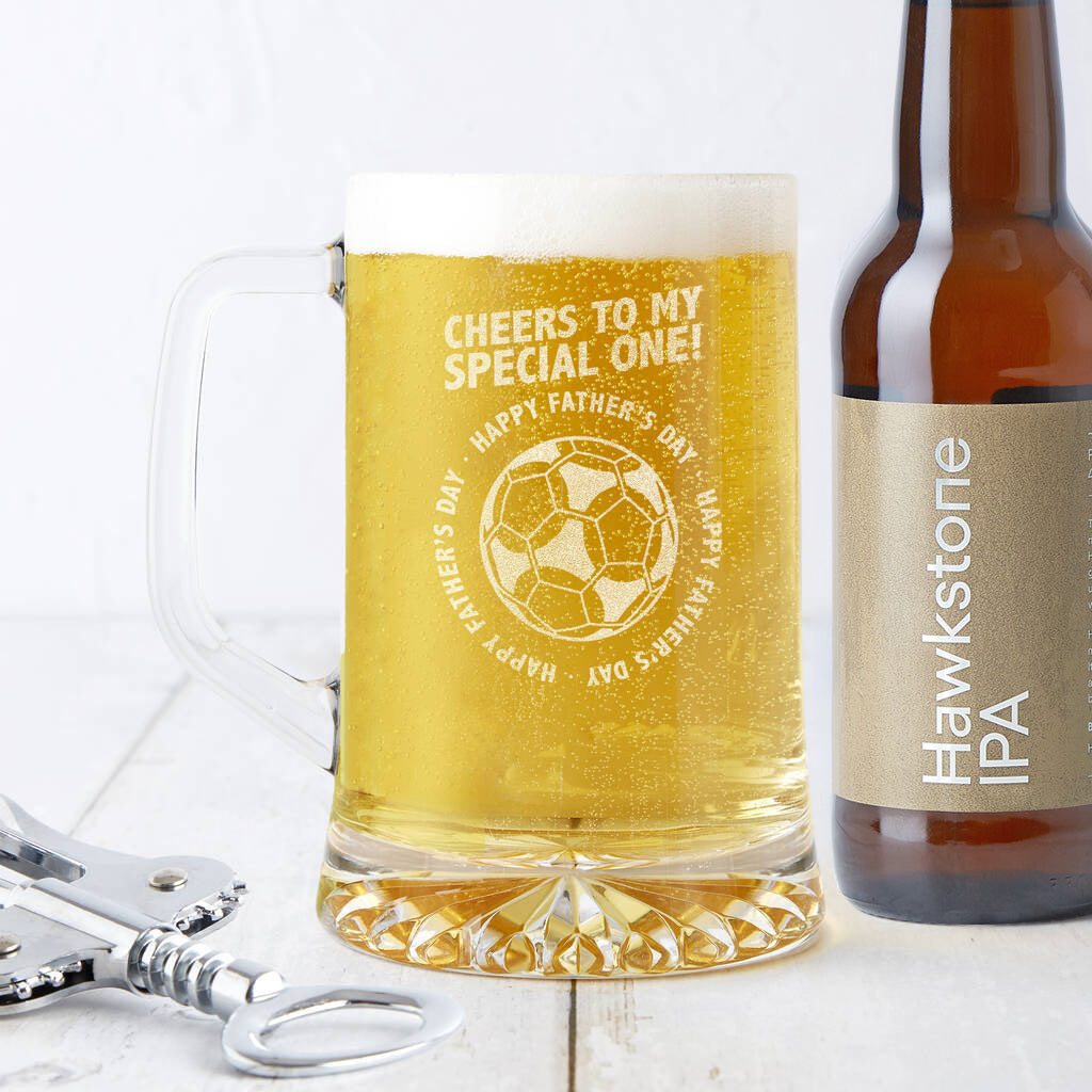 'Special One' Father's Day Football Beer Tankard