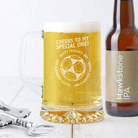 'Special One' Father's Day Football Beer Tankard