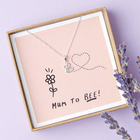 Sterling Silver Mum To Bee Necklace