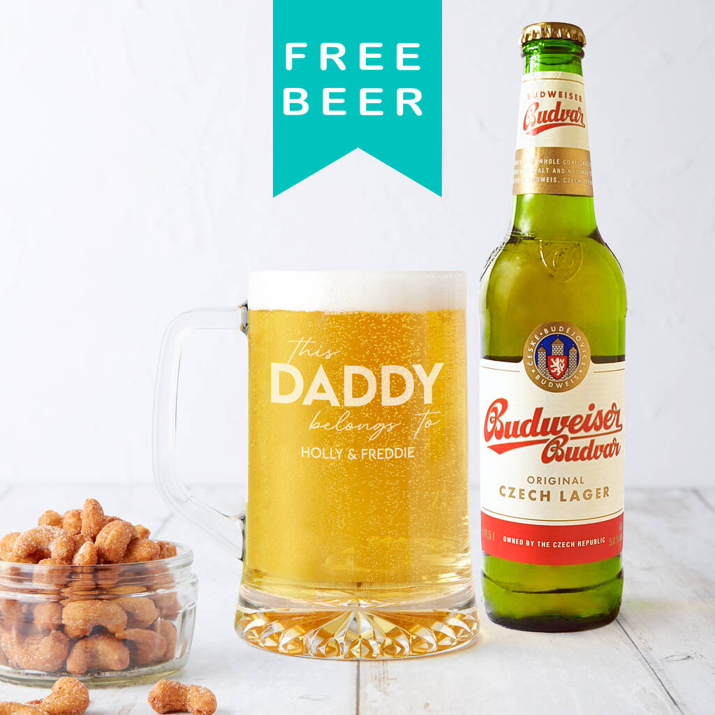 This Dad Belongs to Beer Tankard