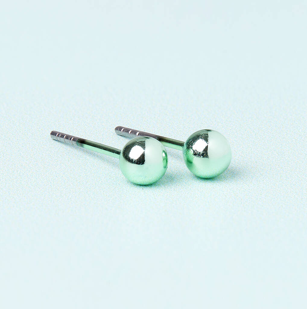 Happy Snowman Silver Plated Christmas Earring Set