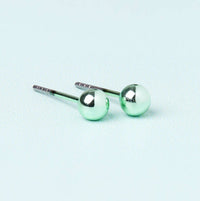 Happy Snowman Silver Plated Christmas Earring Set