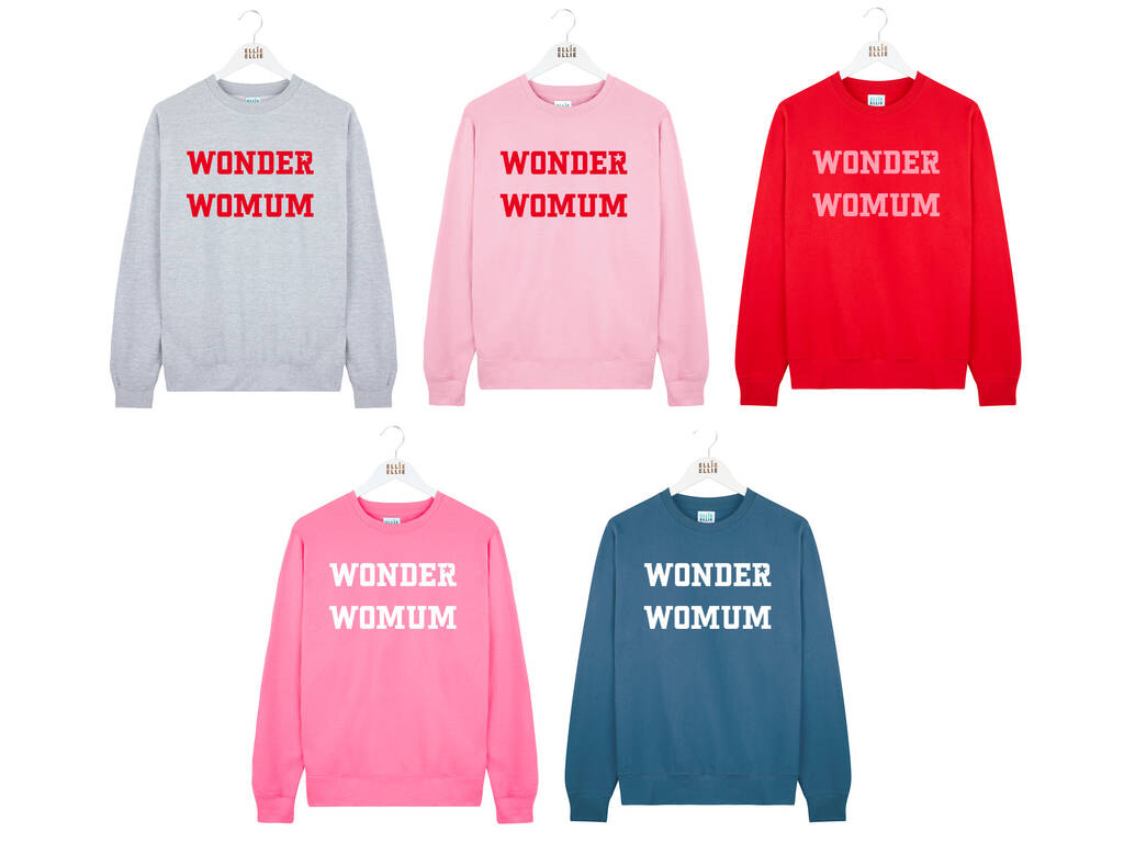 Wonder Womum' Wonder Woman Mum Sweatshirt Jumper