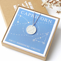 Zodiac Constellation Plated Stainless Steel Necklace