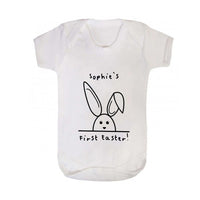 Babies First Easter' Personalised Baby Grow