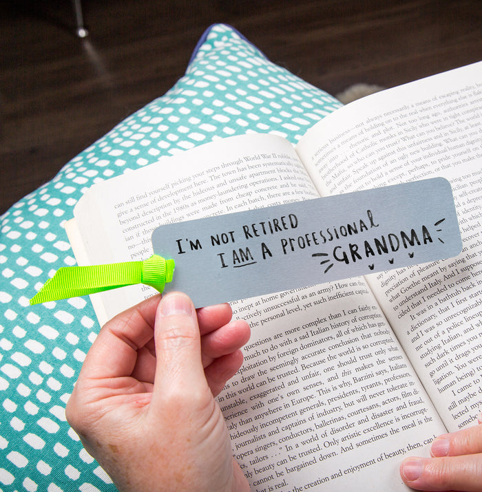 I'm Not Retired I'm A Professional Nanny' Bookmark