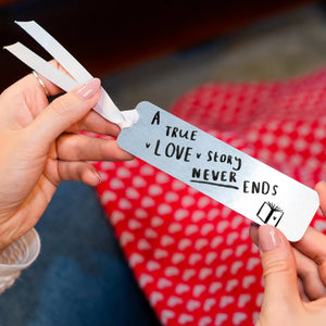 A True Love Story Never Ends' Bookmark