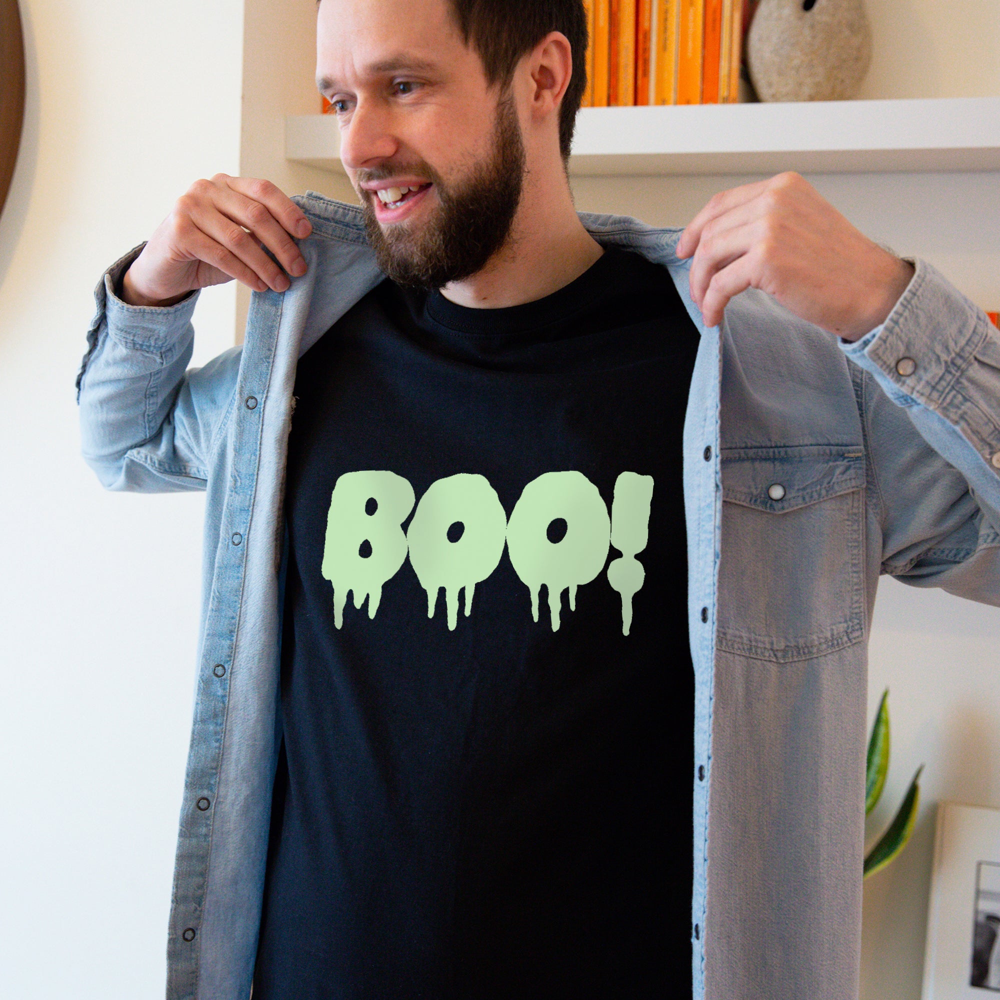 Boo!' Men's Halloween T-Shirt – Ellie Ellie
