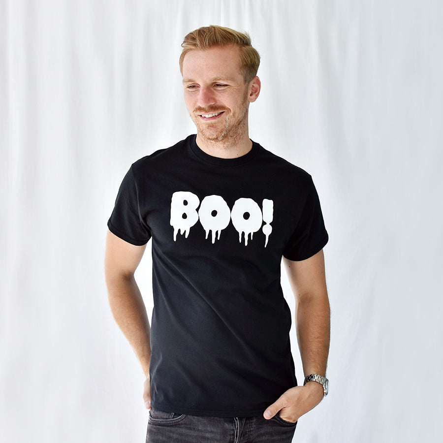 Boo!' Men's Halloween T-Shirt – Ellie Ellie