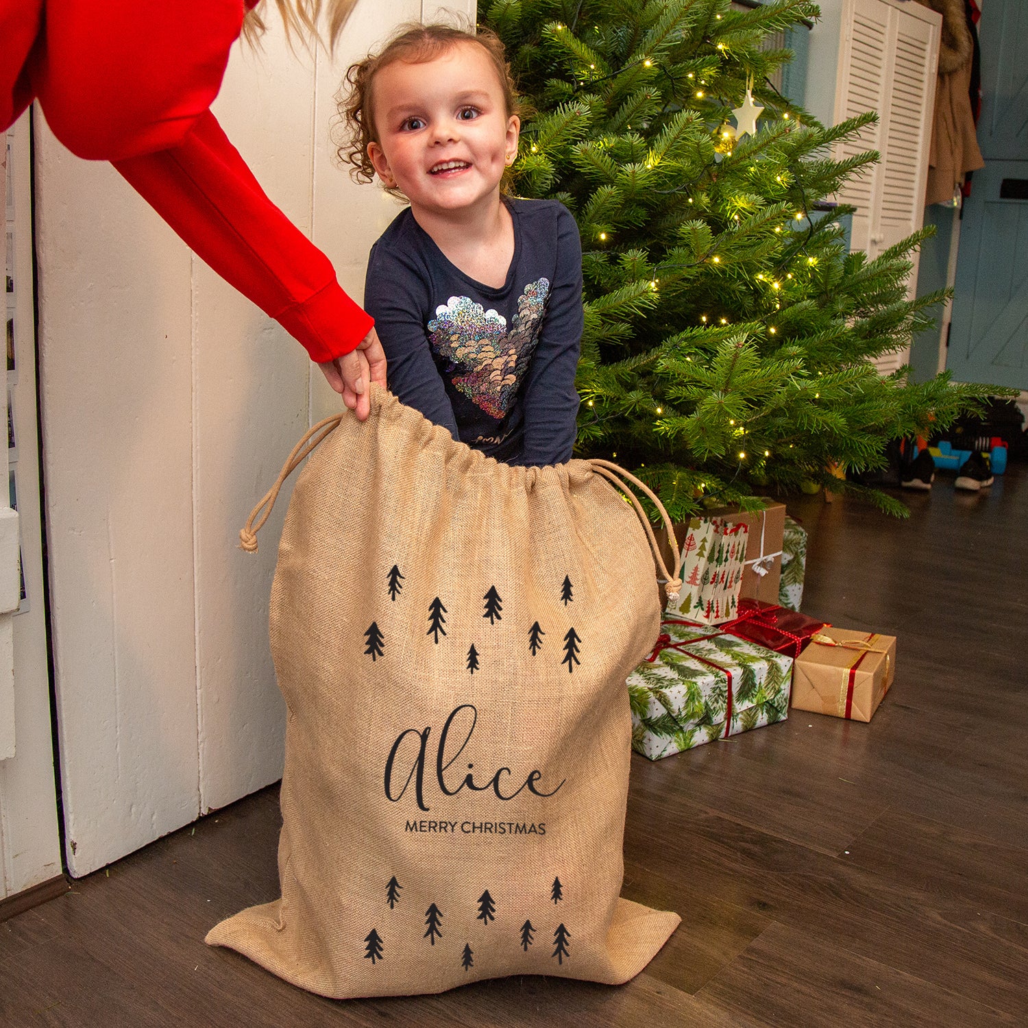 Christmas bags personalised deals
