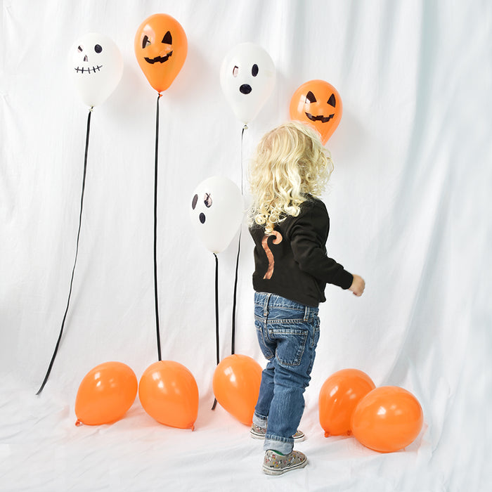 Cat Face' Children's Halloween Jumper Sweatshirt