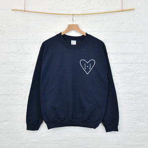 Personalised Couples Initial Sweatshirt