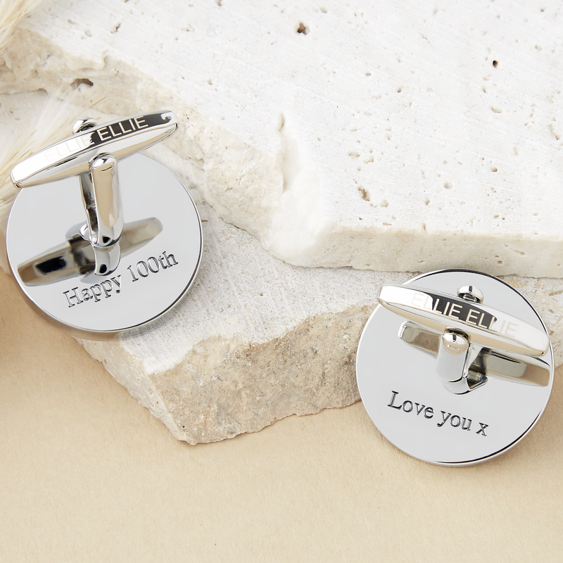100th Birthday 1925 Farthing Coin Cufflinks