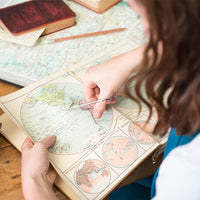 Map Personalised Money Clip