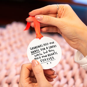 Nanny 'You Hold Our Hearts Forever' Remembrance Keepsake