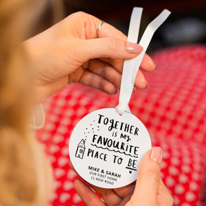 My Favourite Place To Be' Personalised Decoration