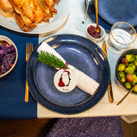 Personalised Penguin Family Christmas Place Setting