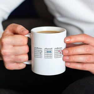Dad' Guitar Chords Mug