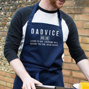 Dad To Be 'Dadvice Bbq' Men's Apron