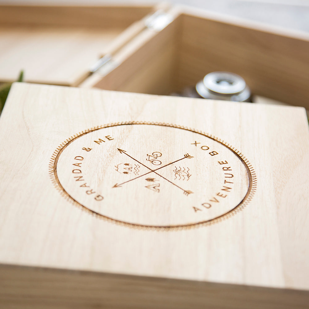 Grandad And Me' Wooden Adventure Memory Box – Ellie Ellie