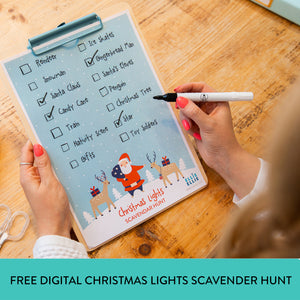 FREE Digital Download Christmas Lights Scavender Hunt