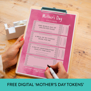 FREE Digital Download Mother's Day Tokens