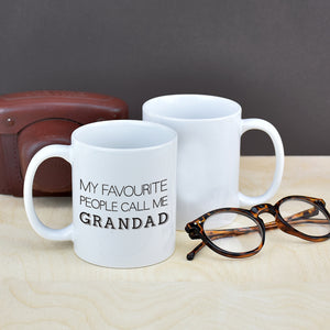 My Favourite People Call Me Grandpa Mug