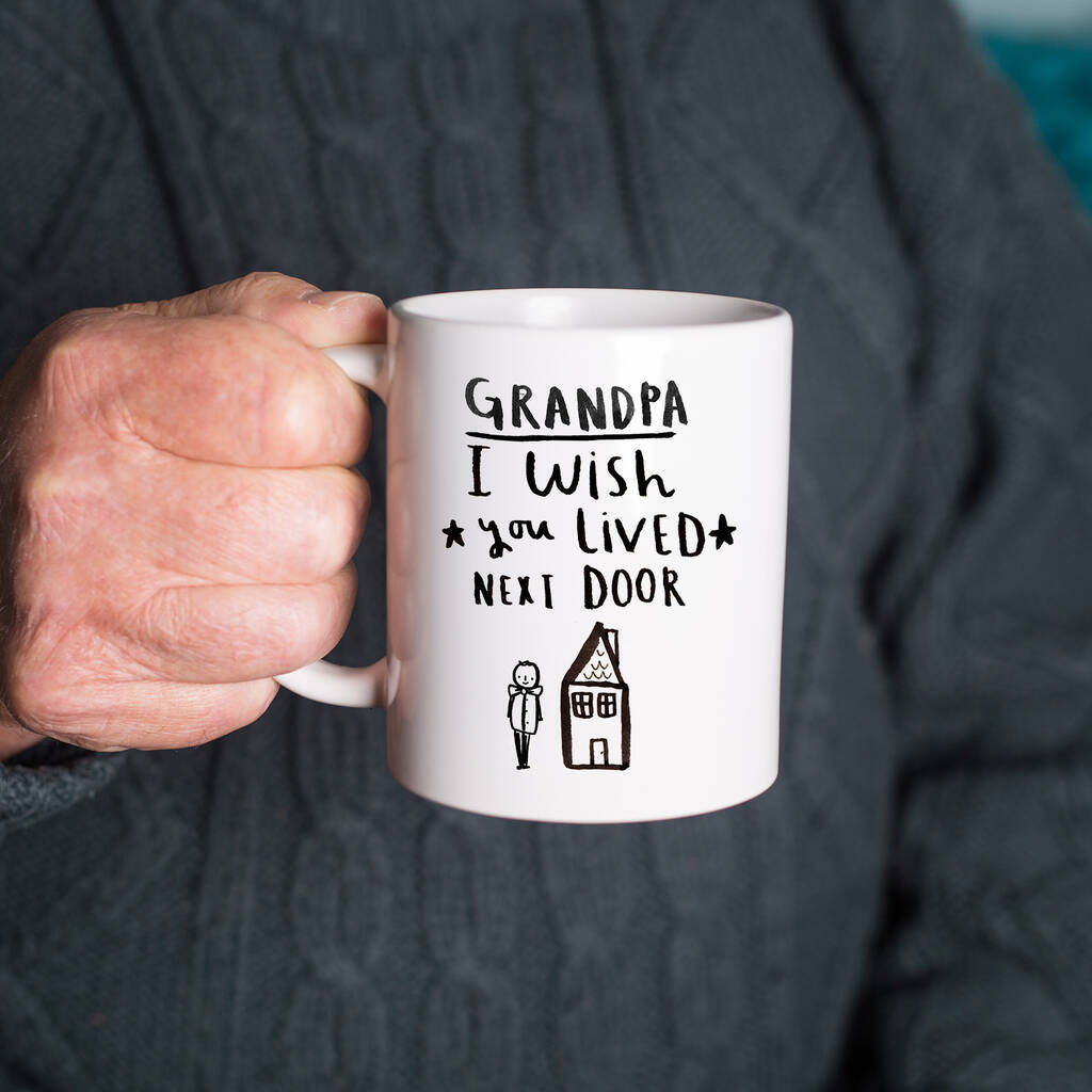 Grandad I Wish You Lived Next Door' Coaster