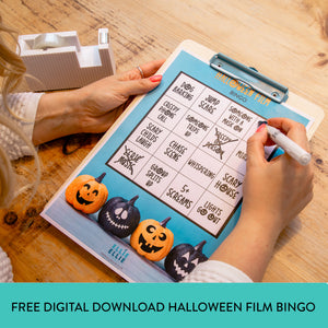 FREE Digital Download Halloween Film Bingo