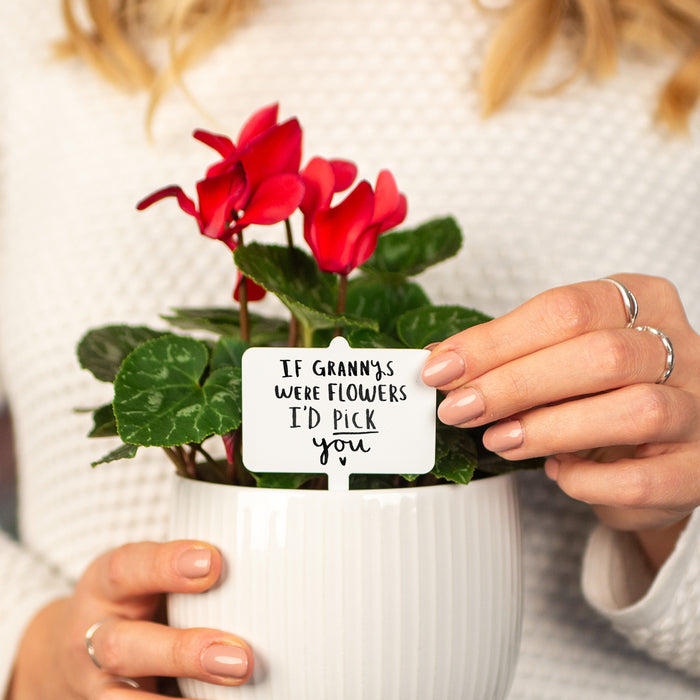 If Granny's Were Flower's I'd Pick You' Plant Marker